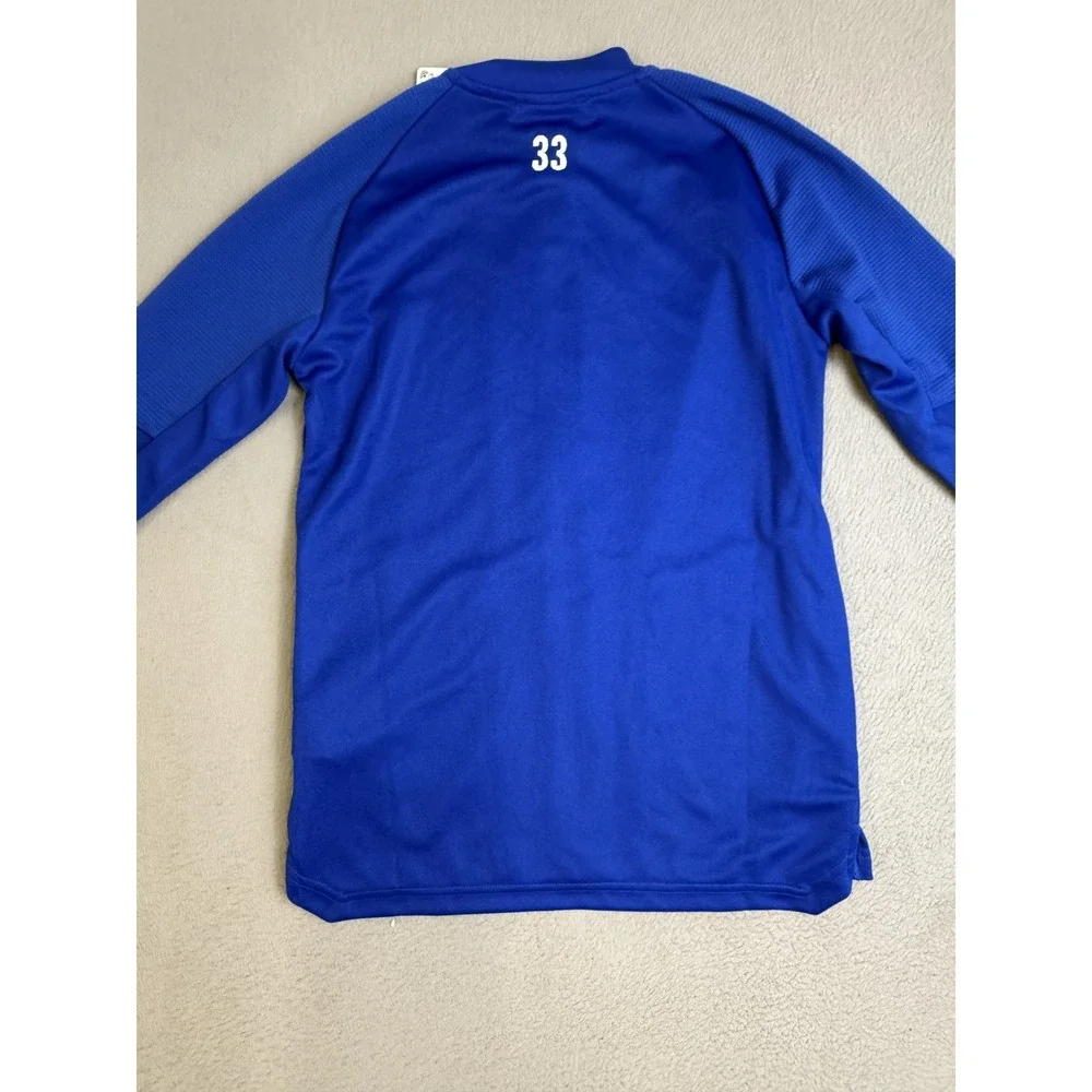 Adidas Jacket Kids Small Blue AEROREADY Track Top Soccer Football FS7100‎ Youth
